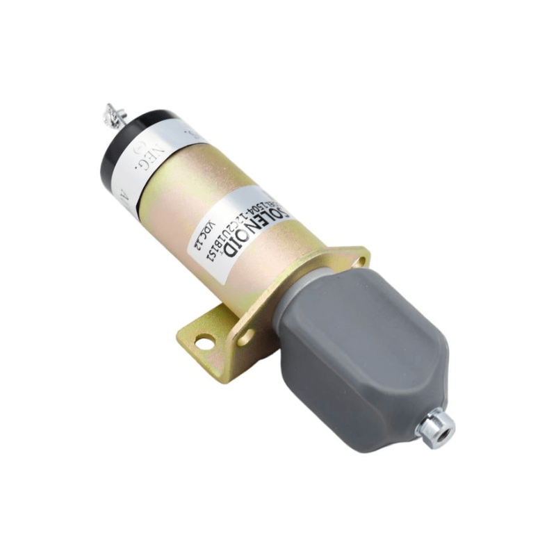 1504 - 12C2U1B1S1 12V For Kubota DF - 750 Choke Solenoid 2 Terminals - Simms Diesel