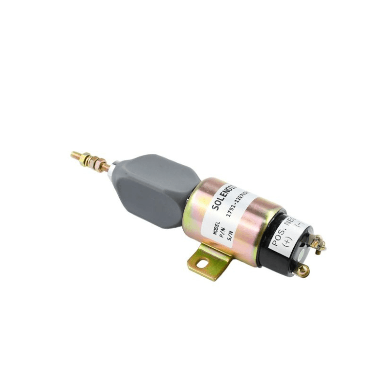 3864274 - 12 12V Fuel Diesel Shutdown Solenoid 3864274 Cummins - Simms Diesel