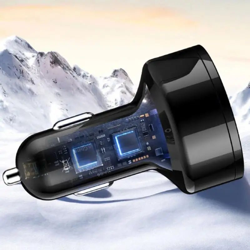 4‑Port USB Charger Block – Fast Car Charging Adapter for Phones, Cameras & Devices - Simms Diesel