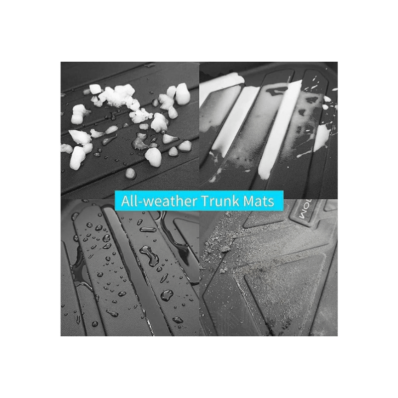 Toyota Hilux All - Weather Floor Mats 2015–2022 (Full Set) - Simms Diesel