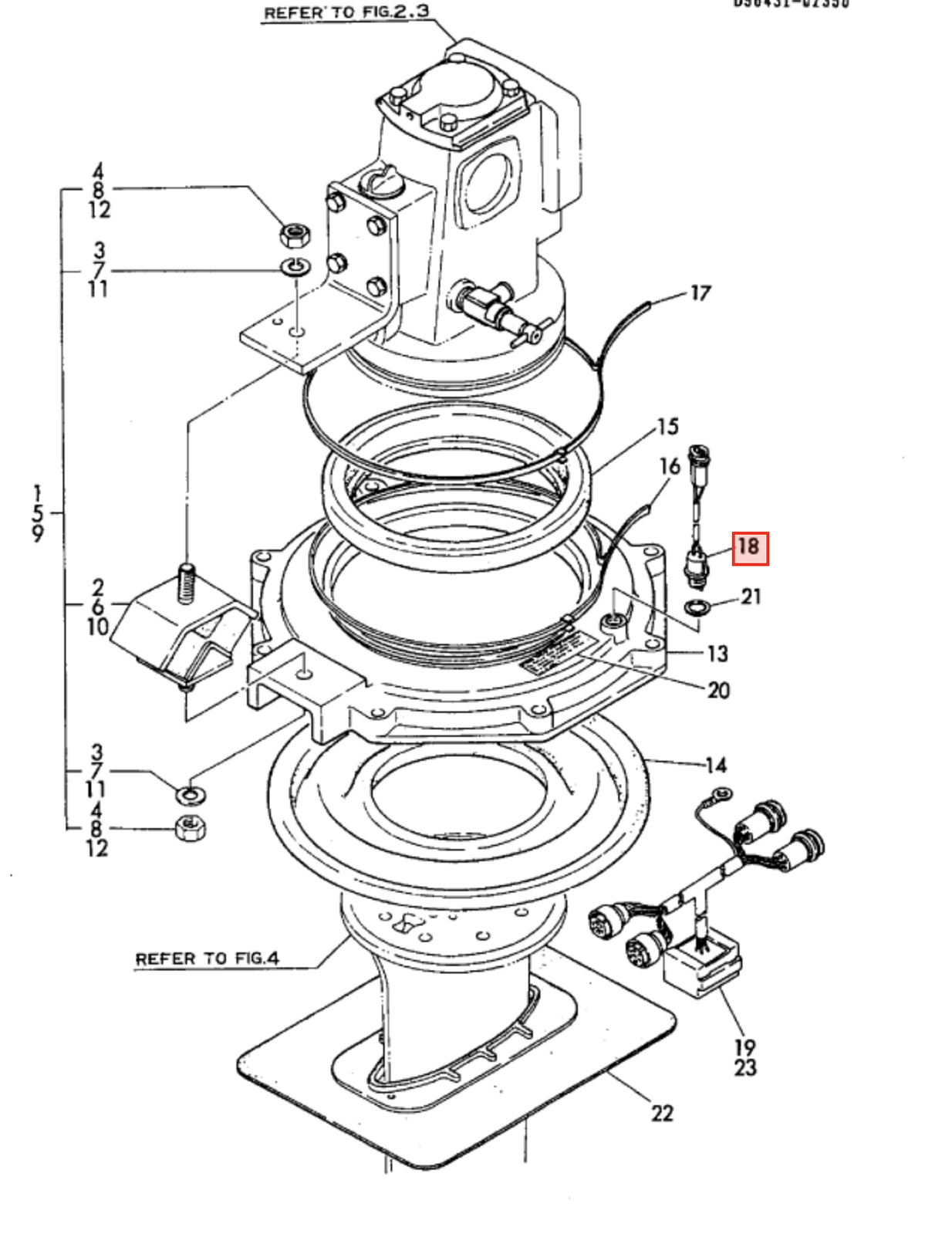 Yanmar Seal Sensor 196420 - 02802 - Simms Diesel